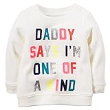 カーターズ Carter's トレーナー 長袖 綿80% フリース20% Sparkle Pullover 12M (72-78cm)