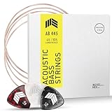 MOOZAK アコースティックベース弦 5弦 45-130｜PVDコーティング｜ブロンズ合金｜ロングスケール｜力強いローエンド・高耐久（独立包装・ピック付属）