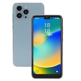 Acogedor Acogedorbsm0ufxht1 ロック解除済みスマートフォン、I14pro Max 携帯電話 for Android11、6.1 インチ 4GB RAM 32GB ROM、16MP 8MP デュアル カメラ、6800mAh バッテリー、顔認識、2G 5G デュアル WiFi、Bluetooth5.0