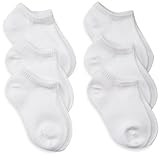 Jefferies Socks Baby Boys ' Seamless Boyカプリライナーソックス6ペアパック カラー: ホワイト