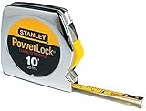 STANLEY PowerLock メジャー インチ表示 10'x1/4" 33-115 [並行輸入品]