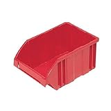 DICプラスチック B型コンテナラック B-2 外寸:W278×D188×H138 赤