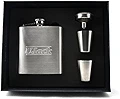 UJack（ユージャック） スキットル 304ステンレス製 ウイスキーボトル ヒップフラスク 日本正規品 (304ステンレス4点セット, 6oz)