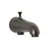 Cifial 244.886.d15 Brookhaven壁掛け式Bathtub注ぎ口with Diverter、アンティーク調ブロンズ