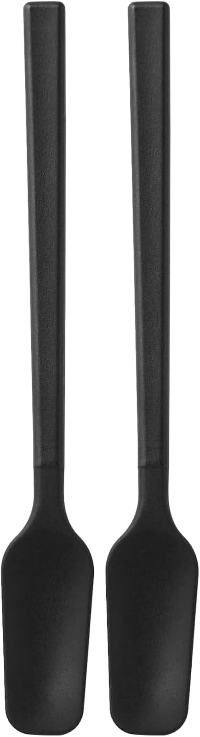 無印良品 シリコーン ジャムスプーン 黒 約長さ19cm 84376450 (× 2)