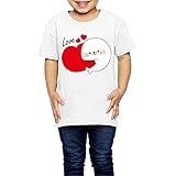 Ariesシャツ 2歳～６歳子どもＴシャツアザラシ好き 海豹 可愛い アニマル 動物 キッズ服 White 3 Toddler