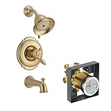 Delta Delta KTSDVI-T17455-CZ Victorian Tub/Shower Kit Pressure-Balance Dual-Function Cartridge, Cham