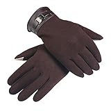(サンライン)Sun Line スマホ手袋 防寒 防風 あったかい スマホ スマートフォン かっこいい おしゃれ 通勤 通学 レジャー アウトドア (ダーク ブラウン)