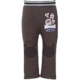 2016年 秋冬 アンパンマン バイキンマン あったかひざあてパンツ 裏シャギーニットデニム ANPANMAN ブラウン◇80cm