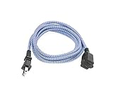 Kikkerland Chevron Extension Cord, Blue [並行輸入品]