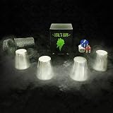 【手品 マジック】Devil's Cups/デビルズカップ ダイスを予言マジック 近景マジック道具 手品 道具