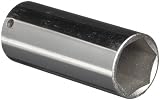 Martin BD630 15/16 Type II Opening 3/8 Square Drive Socket , 6 Point Deep, 3-3/64 Overall length, Ch