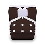 Thirsties One Size Hook and Loop Pocket Diaper, Mud by Thirsties [並行輸入品]