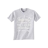 Harry Potter Kids T Shirt I Solemnly Swear I am up to no good 公式 グレー