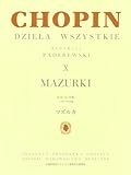 パデレフスキ編 ショパン全集 X マズルカ