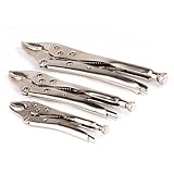 ATE Pro. USA 30046 Plier and Locking Set, 3 Piece [並行輸入品]