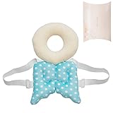 GoodsLand 【オリジナルBOX入り】 赤ちゃん の頭を守る 軽量 ベビー ヘッド ガード プロテクター 防護 安全 保護 セーフティー 枕 ピロー 天使パッド リュック (ブルー) GD-BA