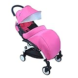 Lovelybaby ベビーカーバギーベビーカープラムフットカバー冬のベビーカーソックス (ピンク)