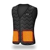 ABClife 2021最新型 加熱服 ダウンジャケット メンズ アウター ジャケット ダウンコート 超軽量 保温防寒 クリスマスプレゼント