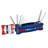 uxcell BOOHER公認Fold Hexキーレンチ修理ツール1.5mm-6.0mm 7個のセット