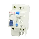 DealMux AC 230V 16A一方の極過負荷保護ELCB漏電ブレーカ