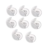 Kloud City ® Pack of 8 Baby Kid Home Safety Anti Collision Padding Corner Protector Cushion Clear Ba