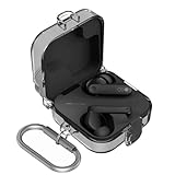 For CMF by Nothing Buds Pro 2 用 ケース カバー ワイヤレス イヤーホン【RoBeKaU】CMF by Nothing Buds Pro 2ワンに適用する 透明TPU收納 ケース 全面保護 耐衝撃 傷つけ防止 持ち運び便利 カラビナ付属 (クリア)