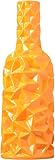 Urban Trends 30946 Decorative Ceramic Vase Orange 12'H [並行輸入品]