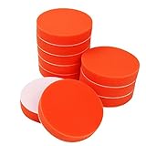 Majestic 電動ポリッシャー用 スポンジバフ 10個セット 洗車 ワックスがけ マジックテープ式