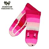 【PERUVIAN】ANIMAL PUPPET MITTENS 【ペルビアン】アニマルパペットミトン PINK EEL(S)