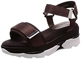 [ランダ] サンダル ストレスフリー/メタルパーツスポーティサンダル ES08078 Brown S/M/L表示 (22.5 cm) 2E