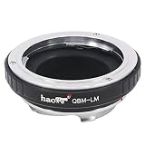 Haoge レンズアダプター Rollei 35 SL35 QBM Quick Bayonetマウントレンズ Leica M LMマウントカメラ （M240 M262 M3 M2 M1 M4 M5 M6 MP M7 M8 M9 M9-P M Monochrom M-E M M-P M10 M-A）用