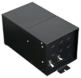 LBL Lighting TRANS-RMTE-600M Fusion Monorail 600W Remote Magnetic Transformer with Black Metal Housi
