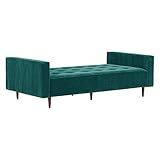 arne ベンチ ソファ 背もたれ無し ベンチチェアー 長椅子 イス 肘付き 腰掛け ダイニング リビング 3人掛け 布張り Baggy DA 4×7 V-1027 ブルーグリーン