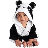 (アスボーグ)ASVOGUE キュート子ども カートゥーン パンダ フード付き ベルト ベビーパジャマ