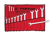TEKTON 1937 MaxTorq Combination Wrench Set, SAE, 14-Piece [並行輸入品]