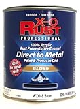 True Value WXO8-QT WXO-Quart Blue Waterborne Enamel [並行輸入品]