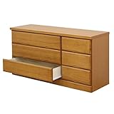 チェスト タンス ローチェスト 幅120 3段 桐材 ベンチチェスト 低い スライドレール付き テレビ台 リビングチェスト 日本製 完成品 (ナチュラル) [並行輸入品]