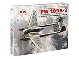 ICM 1/72 ドイツ空軍 フォッケウルフ Fw189A-2 プラモデル 72292