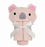 DinDonオリジナル NN フードバスタオル コアラ  0-24ヶ月 ピンク #5905