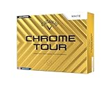 キャロウェイ(Callaway) ゴルフボール CHROME TOUR 24 1ダース(12個入り) 4ピース構造 ホワイト