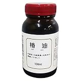 中部サンデー販売 不乾性油 椿油 100ML クリア 奥行5.2×高さ9.8×幅5.2cm