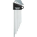 TRUSCO(トラスコ) ロングボールポイント六角棒セット 7本組 GXBL-7S