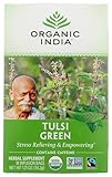 Organic India Tulsi Tea Green, 18 Count bag by Organic India