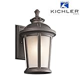 玄関照明 玄関 照明 LED 門柱灯 門灯 屋外 KIC-49410RZLD KICHLER キチラー ブラケット E26 LED電球