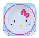 Xing Lin子供のカトラリーセット子供のボウルを食べるメラミン食器ベビーFall Resistant Cartoon Dishステンレススチールスプーン赤ちゃん食品サプリメント、Hello Kit
