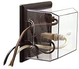 LectraLock - Baby Safety Electrical Outlet Cover - Double - Duplex Style - Deep Cover by LectraLock