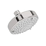 American Standard 1660.650.295 3 Function Rain Showerhead with Easy Clean, 4-3/4-Inch Diameter Adjus