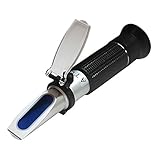 iimono117　糖度計 / 糖度 ハンディタイプ Brix 測定範囲 0～32度 屈折計 調整用ドライバー スポイト付き ポケットサイズ 電源不要