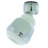 キッチン0.5 2.2 GPMデュアルフロースプレーエアレーターデュアルスレッドクロム、ブラック